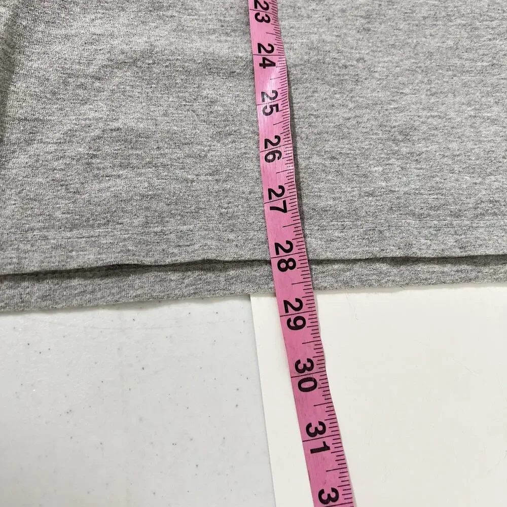 The North Face T Shirt Men Medium Gray Coordinates Never Stop Exploring EUC